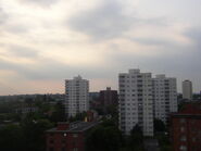 Apartment buildings in Umayevsk