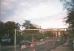 The location of a unexploded conventional bomb (not a nuke) fenced off in Worcester until it can be dealt with during 2012.