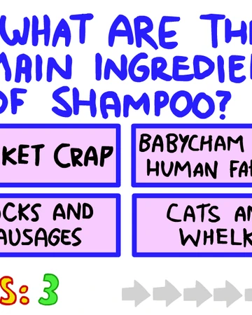 Impossible quiz game fudge
