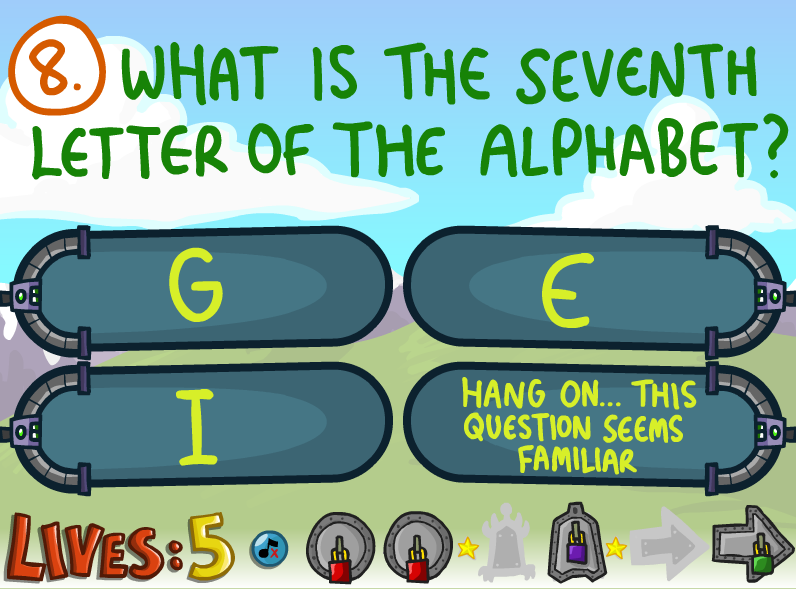 Question 8 The Impossible Quiz Book The Impossible Quiz Wiki Fandom