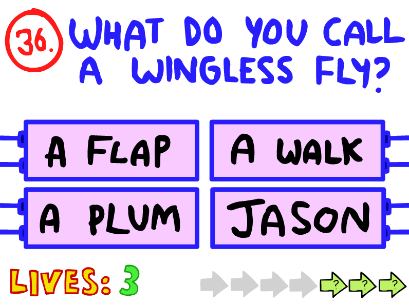 Question 36 (The Impossible Quiz), The Impossible Quiz Wiki