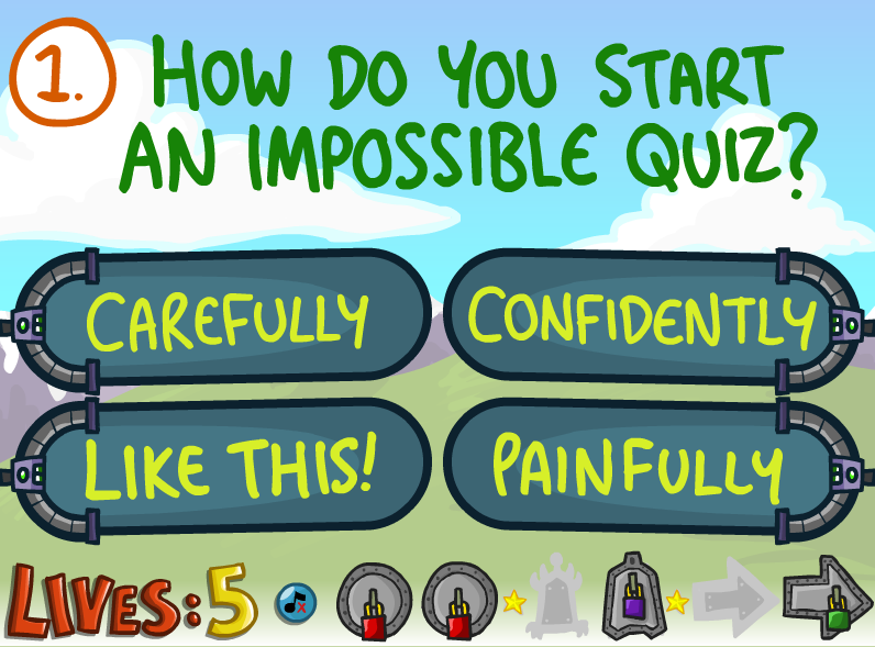 Question 101 (The Impossible Quiz), The Impossible Quiz Wiki