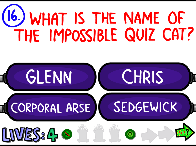 Question 16 The Impossible Quiz 2 The Impossible Quiz Wiki Fandom