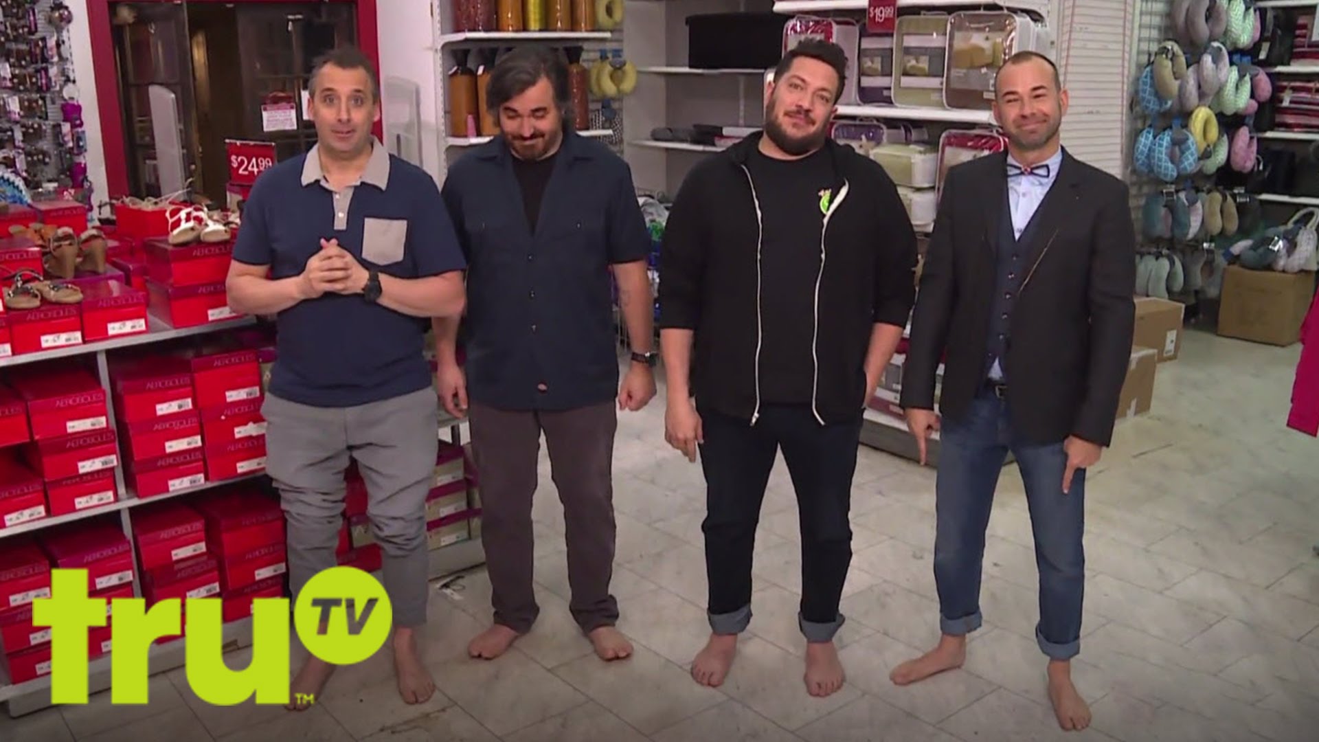 impractical jokers murr barefoot