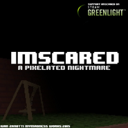 Image to promote IMSCARED for Steam Greenlight.