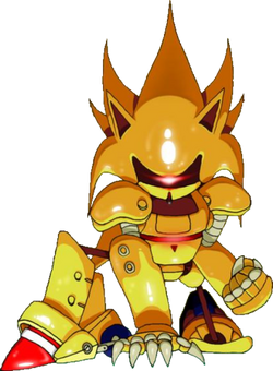 Mecha Sonic, In a Locked Room Wiki