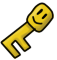 The Key of Noobs, the key to exit The Room of Roblox