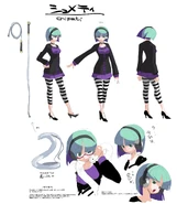 Initial concept art from Exe:Late[cl-r] gallery