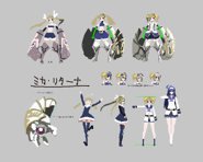 Initial concept art from Exe:Late[cl-r] gallery