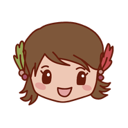 《佳佳的画》中的头像