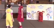 耳朵形状像汪爷的红色邮筒