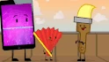 Paintbrush yells at Fan.