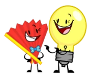 Лампочка и Веер