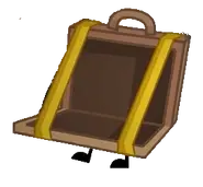 Открытая Чемодан