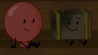Suitcase with Balloon during the Spoiled Lemon concert