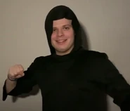 Ghost Justin (spooky!)