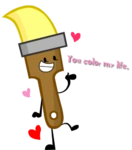 Валентинка с Кистью