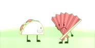 Taco and Fan. Wonder why Fan is here?