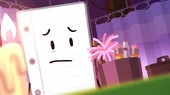Paper prepares to write his vote for the elimination.