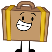 Чемодан улыбается