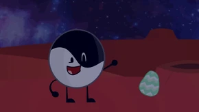 Yin-Yang discovering the egg.