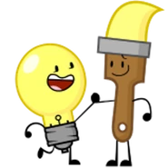 Кисть и Лампочка