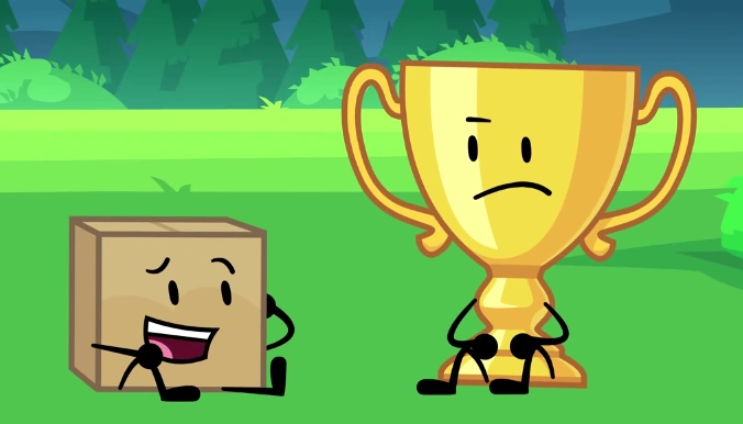 Trophy and Box | Inanimate Insanity Wiki | Fandom