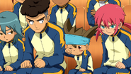 Shinsuke crying because Inazuma Japan lost with the bad teammembers.