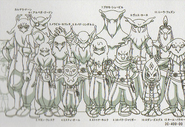 Gurdon Eleven's members and coach's height comparison found in the Galaxy data book.