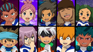 Earth Eleven agreeing with Tenma when he said to enjoy soccer.