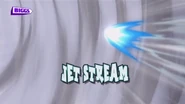 Jet Stream in Inazuma Eleven GO Chrono Stone's Portuguese localization.