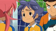 Hikaru after hitting his head on a goal post.