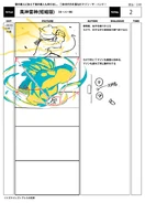 Storyboard for Fuujin Raijin (2/7).