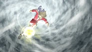 White Hurricane in the Inazuma Eleven GO VS Danball Senki W movie.