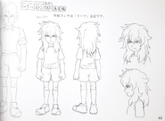 Reef's concept art in Settei Number 3.