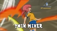 Twin Mixer in Inazuma Eleven GO's English localization.