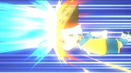Kattobi Defense used as a Shoot Block in the Inazuma Eleven GO Strikers 2013 game.