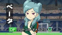 Beta trong màu áo Inazuma Battle Eleven