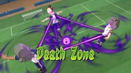 Death Zone in Inazuma Eleven Eiyuutachi no Victory Road's English localization.