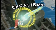 Excalibur in Inazuma Eleven's English localization (first typography).