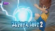 真 Mach Wind in Inazuma Eleven GO Chrono Stone's Portuguese localization (second typography).