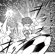 Patriot Shoot in the Inazuma Eleven manga.