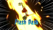 Inabikari Dash in Inazuma Eleven Eiyuutachi no Victory Road's English localization.
