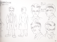 Katsuya's concept art in "Settei number 3".