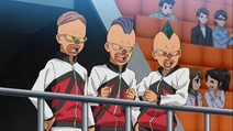 Les triplé.png (51 kio) Les triplés Murdock, célébrant la victoire finale de Raimon