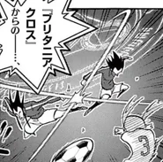 Britannia Cross in the Inazuma Eleven GO manga.