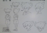 Minaho's concept design (shown in the Sky Tree Exhibition)