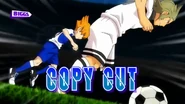 Trace Press in Inazuma Eleven GO Galaxy's Portuguese localization.