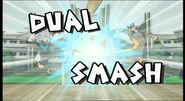 Dual Smash in Inazuma Eleven's English localization.