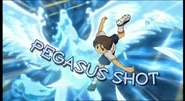 Pegasus Shot in Inazuma Eleven's English localization (first typography).